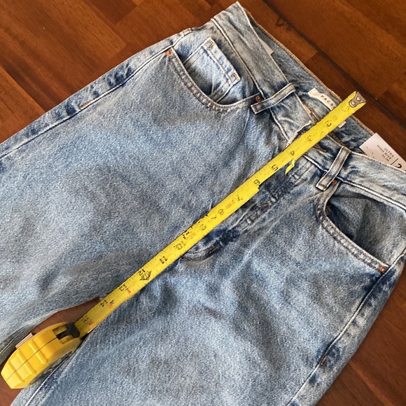 NWT Pacsun ultra high rise slim jeans dip tie size 24 - Picture 11 of 16
